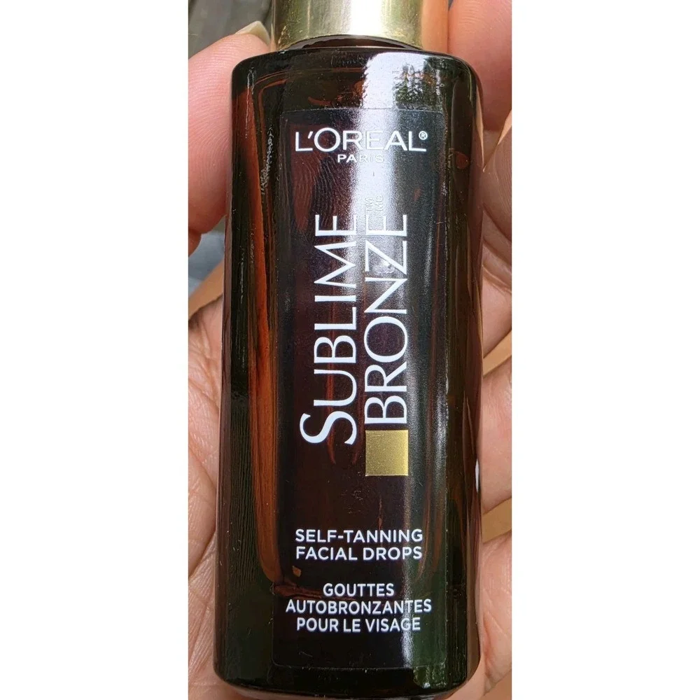 L'Oreal Sublime Bronze Self Tanning Facial Drops 1oz Fragrance Free Batch 18U51U